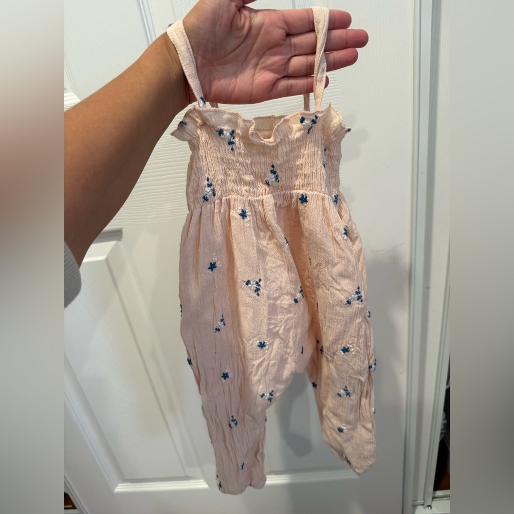 Floral Pink Zara jumpsuit